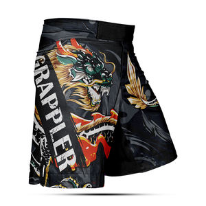 Pantalones cortos Mma con impresión de logotipo personalizado para hombre, pantalones cortos Mma con diseño de buena calidad - Product Image 1