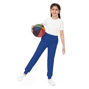 Pantalon de jogging léger et respirant de haute qualité, écologique, couleur bleu pour tout-petits, style décontracté de course à pied, style urbain, séchage rapide, uni - Product Image 6