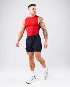 Débardeurs sans couture de grande taille pour hommes vêtements de fitness en polyester pour hommes vêtements d'extérieur pour la course à pied chemises d'entraînement - Product Image 4