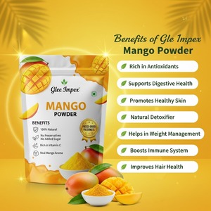 ผงมะม่วงออร์แกนิคธรรมชาติระดับพรีเมียม สำหรับทำมาส์กหน้า รับผลิตแบบ OEM/ODM เกรดอาหาร แบบพ่นแห้ง ขนาดพกพา สำหรับทำความสะอาดผิวหน้า สูตรสมุนไพร - Product Image 4