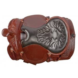 Selles d'équitation anglaises en cuir véritable de couleur personnalisée équipement d'équitation fait à la main de haute qualité nouveauté selle occidentale - Product Image 4