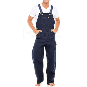 Customized Logo Men's <b>Construction</b> Work Wear Brace <b>Overall</b> Plus Size Good Quality Safety Workwear Cheap Price - Product Image 2