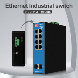 Oem/ODM giá rẻ công nghiệp cấp IP40 <span class=keywords><strong>Gigabit</strong></span> 10 cổng PoE công nghiệp mạng chuyển đổi với SFP - Product Image 3