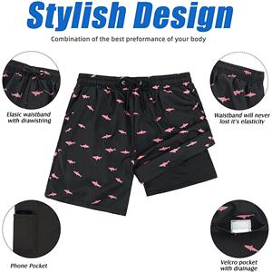 กางเกงวอร์มขาสั้นสำหรับผู้ชายกางเกงขาสั้นแบบพรีเมี่ยมสำหรับฤดูร้อน - Product Image 4