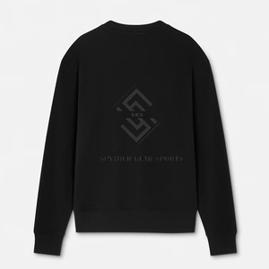 Sweat-shirt en molleton imprimé à col rond pour homme, grande taille, écologique, personnalisé, de haute qualité, idéal pour l'hiver – Vente chaude - Product Image 2