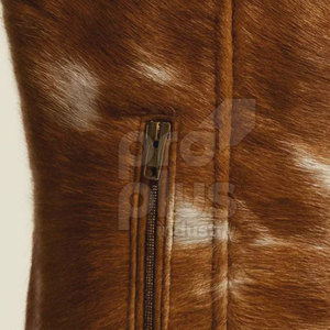 เสื้อกั๊กหนังวัวแท้สำหรับผู้ชาย - สไตล์วินเทจสุดเท่ คุณภาพพรีเมียม เสื้อคลุมลำลอง ระบายอากาศได้ดี - Product Image 6