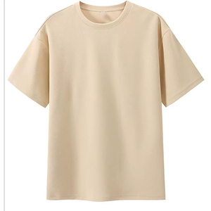 Tissu tricoté col rond manches courtes personnaliser votre Logo hommes T-Shirt impression à séchage rapide nouveau Design haute qualité 100% coton graphique - Product Image 6