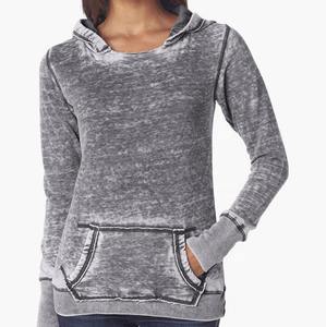 Léger meilleure vente tenue décontracté femmes lavage à l'acide sweat à capuche High Street Style personnalisé lavage à l'acide sweats à capuche pour les femmes - Product Image 5