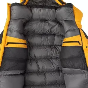 Blouson Bomber d'Hiver Homme de Haute Qualité Personnalisable Léger à Capuche Zippé Long Style Urbain Business Non-tissé - Product Image 2