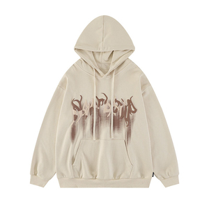 Sudaderas Unisex Gruesas de 300g al por Mayor, Diseño con Logotipo Personalizado Impreso, Manga Larga, Estilo Holgado con Bolsillo - Product Image 6