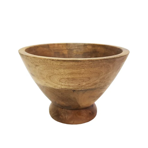 ชามเสริฟไม้ ชามไม้ธรรมชาติ - Product Image 2