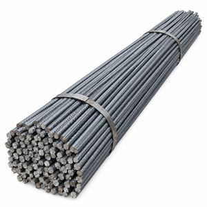Barres d'armature en acier nervuré HRB400 B500B, filetées en spirale, noires, non alliées, norme GB, marque RMITMENT pour la construction de ponts en béton - Product Image 5