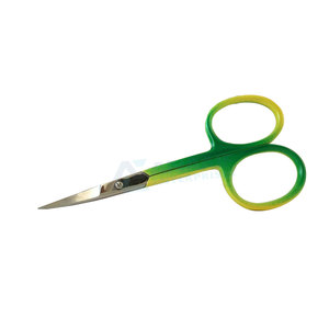 Ciseaux à ongles pour cuticules de manucure de dernière conception avec lame incurvée en acier inoxydable manche en céramique pointe tranchante sûre pour le toilettage de beauté - Product Image 6