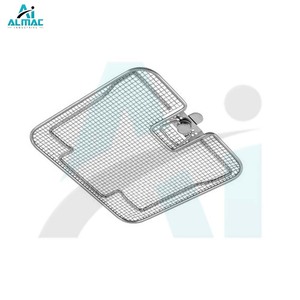 Couvercle de remplacement manuel ALMAC pour panier DIN, acier inoxydable de qualité médicale, ajustement sécurisé, contenants de stérilisation - Product Image 3