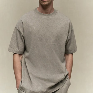 Stock T-Shirt à Manches Courtes Léger Respirant Coton Summer Sports Casual Wear All-Day Confortable Design 100% Coton - Product Image 3