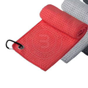 Serviette de golf en microfibre épaisse et moelleuse pour les joueurs de golf, pour le nettoyage sportif et l'usage quotidien - Product Image 2