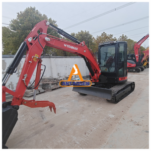 Excavatrice YANMAR Vio55 5.5 tonnes 90% nouvel Original avec EPA CE excavatrice agricole utilisée 5 tonnes yanmar 55 Mini pelle - Product Image 2