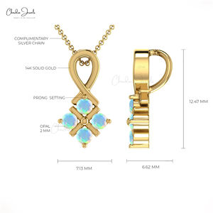 Derniers produits 2025 véritable tourmaline rose pendentif de mariage délicat 2mm pierre précieuse coupe ronde pendentif incurvé pour femmes pour la vente en gros - Product Image 3