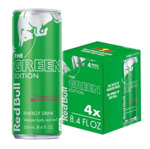 Bebida Energética Redbull Dragon Fruit Caffeine Premium Sin Azúcar Baja en Carbohidratos Edición Verano Lata 0.25L - Product Image 6