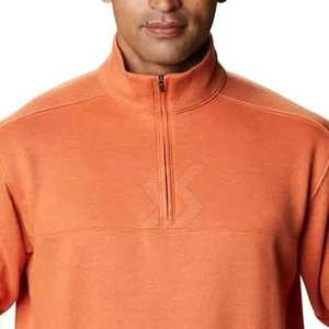 Winter Wear Basics Sudaderas Color sólido Media cremallera Sudadera Moda Wear Sudaderas para hombres - Product Image 5