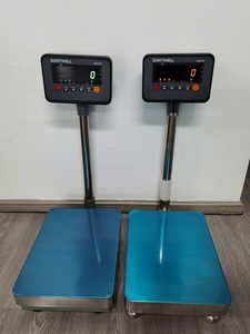 150 किलोग्राम एलईडी बेंच स्केल स्टेनलेस स्टील डिजिटल प्लेटफॉर्म बैलेंस सरल कैलिब्रेशन ओम अनुकूलन योग्य 30x40 सेमी 1 वर्ष की वारंटी - Product Image 3