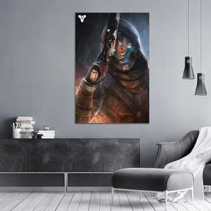 Affiche Destiny 2 au design moderne, portrait de Cayde-6 - Product Image 1