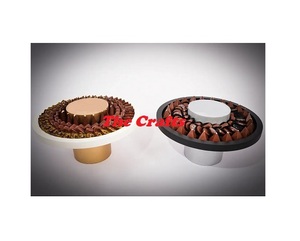Cuenco y Soporte de Hierro Pulido Color Beige para Servir Aperitivos en la Cocina, Metal de Alta Calidad - Product Image 5