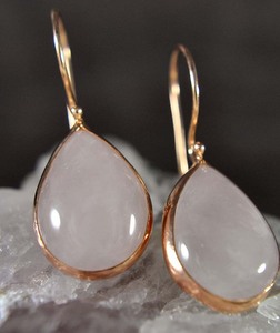 <b>Unique</b> Handmade Sterling Silver Dangle moonstone Earring 10mm Round Shape Prong Set <b>For</b> Jewelry Set <b>For</b> Anniversary <b>Gift</b> <b>For</b> <b>Her</b> - Product Image 4