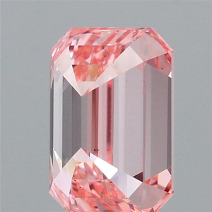 Lab Grown Diamond Emerald 1.00ct Fancy Vivid Pink VS2 Loose Diamonds for Fancy <b>Jewelry</b> Making by Wholesaler - Product Image 4