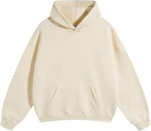 Sweat à capuche surdimensionné pour homme, motif uni, 100% coton, poches, respirant, séchage rapide, prêt pour l'hiver, couleurs personnalisées - Product Image 5