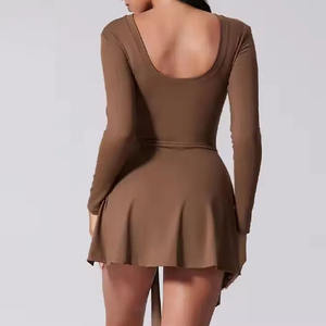 Vêtements de détente côtelés en coton avec logo personnalisé, débardeur à manches courtes, ensemble short et t-shirt, ensemble 2 pièces, vêtements pour femmes, ensembles printemps-été 2025 - Product Image 4