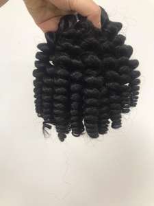 Paquets de cheveux Remy vierges vietnamiens bruts non transformés à cuticule alignée crépus bouclés tissage prix d'usine direct - Product Image 5