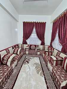 Canapé de style Majlis arabe, design classique, ensemble élégant pour salon, sièges d'angle luxueux, design gain de place - Product Image 2