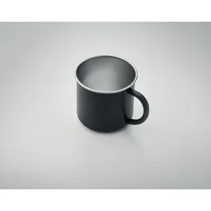 Mug en acier recyclé Caribu, articles promotionnels durables pour la distribution - Product Image 1