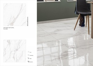 Sify Beige Ivory 800x800mm Porcelain 80x80cm Glossy Tiles Vitrified Tanzania - Product Image 5