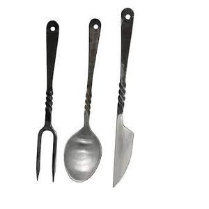 Ensemble de couverts de luxe forgés à la main finition brillante couverts pour restaurant et fête fournitures de cuisine - Product Image 1