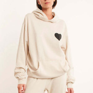 เสื้อมีฮู้ดแขนยาวสำหรับผู้หญิงเสื้อมีฮู้ดลำลองสไตล์ฮิปฮอปสำหรับผู้หญิงเสื้อฮู้ดแฟชั่นฤดูหนาวออกแบบได้ตามต้องการ - Product Image 3