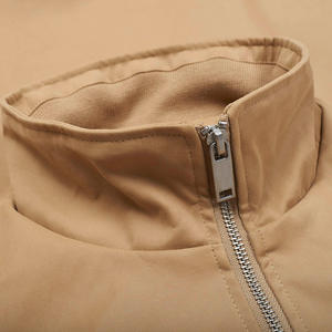 À la mode décontracté mince régulier Varsity Bomber veste chauffée laine Denim polaire respirant coupe-vent grande taille Hip Hop printemps - Product Image 2