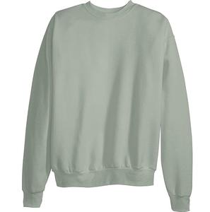 Sweatshirts à col rond unisexes, vêtements de rue personnalisés, hiver, polaire chaud, hip hop, broderie, uni, teint, respirant, 100% coton, ensembles - Product Image 1