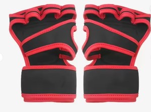 Guantes de Gimnasio de Medio Dedo para Levantamiento de Pesas con Soporte para Muñeca, Hechos a Medida, Producto para Uso en Gimnasio y Fitness - Product Image 4