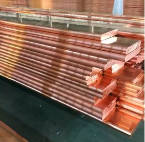 T2 99.99% נחושת טהור בר 15 x2 מ "מ עד 120 x10 מ" מ ליישומי תחבורה וחלל - Product Image 3