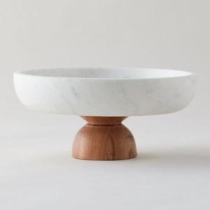 Elegante cuenco de mármol redondo para uso diario en la cocina Decoración de mármol minimalista Cuenco de mármol de alta calidad - Product Image 5