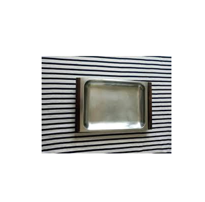 Plateau de service en acier inoxydable coûteux avec cadeau de mariage de luxe plateau de Fruits secs à prix compétitif - Product Image 2