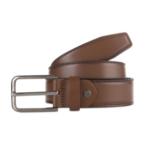 Cinturón Deportivo Casual Premium, Hebilla Cuadrada de Aleación, Duradero, Ecológico, Certificado BSCI, 3.5cm de Ancho, Modelo Akyol, Cuero - Product Image 3