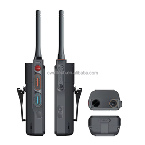 UNIWA P8 Android 14 4 pouces IP68 étanche Batterie 5000mAh 4W DMR/Mode double analogique 4G Talkie-walkie mobile intelligent Zello - Product Image 2