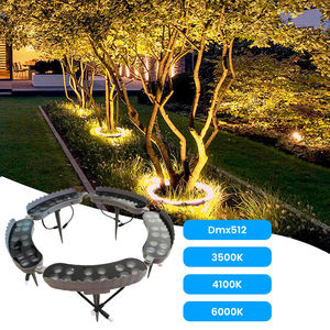 DMX512 RGB Kleurrijke Boomverlichting LED IP65 Waterdichte Buiten Spotboomlamp Ring Tuinlandschapsverlichting - Product Image 1
