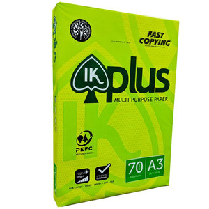 Papel de copiadora IK de calidad superior al por mayor tamaño A4 papel de copia a granel 70gsm 75gsm 80gsm papel de impresión multiusos de alto brillo - Product Image 3