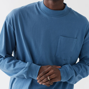 T-shirt décontracté en molleton pour homme, coupe classique – Anti-rétrécissement et séchage rapide, vêtement d'extérieur confortable – Grande Vente - Product Image 5