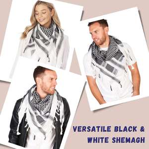 Shemagh Hommes Keffiyeh Écharpe Tactique Hommes Tête Cou - Product Image 2