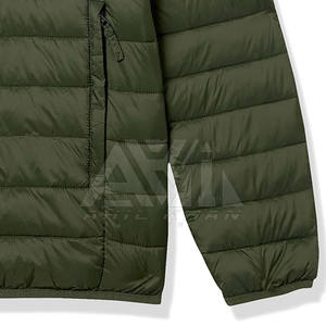 Concevez votre propre veste matelassée à col montant, écologique, respirante, service OEM, légère, disponible en stock - Product Image 6